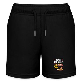 Team Schatten T-Shirt Lustiger Sommer Spruch - Kinder Organic Joggingshorts Mini Bolter von Stanley/Stella - Schwarz - Vorne