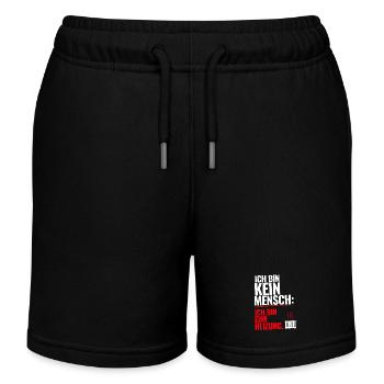 Ich bin keine Heizung Spruch T-Shirt Geschenk - Kinder Organic Joggingshorts Mini Bolter von Stanley/Stella - Schwarz - Vorne