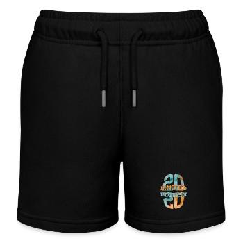 LIMITED EDITION 2020 6 YEARS 6TH BIRTHDAY - Kids Organic Sweat Shorts by Stanley/Stella - black - Front
