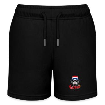 Matchday Ultras Fußball Fan Holland Niederlande - Kinder Organic Joggingshorts Mini Bolter von Stanley/Stella - Schwarz - Vorne