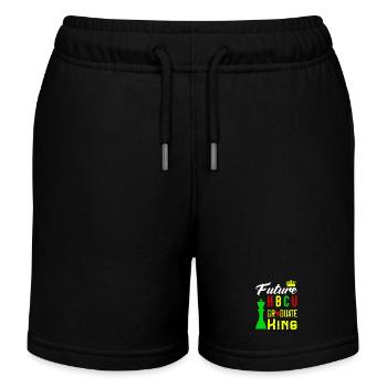 Futur diplômé de l’HBCU King - Short de jogging enfant bio Stanley/Stella - noir - Devant