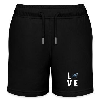 Grand requin blanc Grand requin blanc - Short de jogging enfant bio Stanley/Stella - noir - Devant