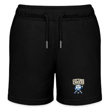 Proteinreiches Snack-geschenk Für Feinschmecker - Kinder Organic Joggingshorts Mini Bolter von Stanley/Stella - Schwarz - Vorne