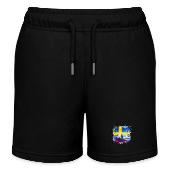 Pêcheurs de Suède - Short de jogging enfant bio Stanley/Stella - noir - Devant
