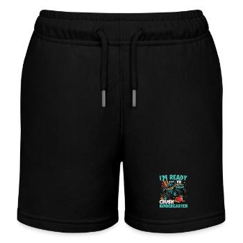 Bereit, Kindergarten-Pre-K-Absolvent zu meistern - Kinder Organic Joggingshorts Mini Bolter von Stanley/Stella - Schwarz - Vorne