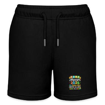 Kita Abschluss 2026 Shirt Design - Kinder Organic Joggingshorts Mini Bolter von Stanley/Stella - Schwarz - Vorne