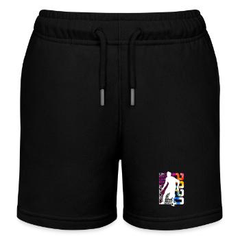 6E ANNIVERSAIRE FOOTBALL 2020 ÉDITION LIMITÉE - Short de jogging enfant bio Stanley/Stella - noir - Devant