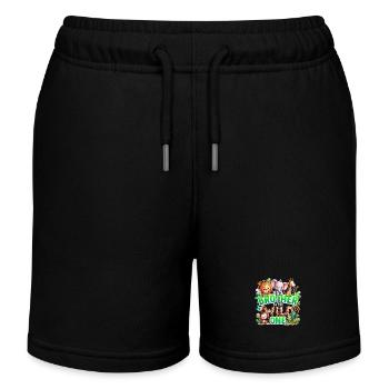 Bruder des Wilden - Kinder Organic Joggingshorts Mini Bolter von Stanley/Stella - Schwarz - Vorne