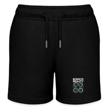Programmierer – Coding Entwickler & Informatiker - Kinder Organic Joggingshorts Mini Bolter von Stanley/Stella - Schwarz - Vorne