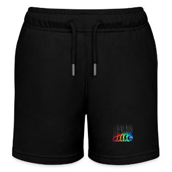 Programmierer – Coding Entwickler & Informatiker - Kinder Organic Joggingshorts Mini Bolter von Stanley/Stella - Schwarz - Vorne