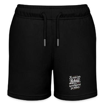 Lehre Dich Kennenzulernen Ex Freund Trennung Ex - Kinder Organic Joggingshorts Mini Bolter von Stanley/Stella - Schwarz - Vorne