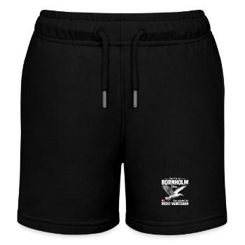 Das ist so ein Bornholm Ding - Kinder Organic Joggingshorts Mini Bolter von Stanley/Stella - Schwarz - Vorne