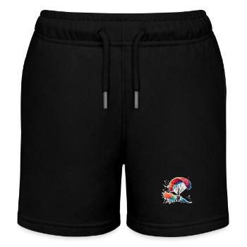 Moteur Paramoteur - Short de jogging enfant bio Stanley/Stella - noir - Devant