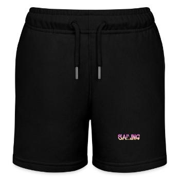Segeln - Kinder Organic Joggingshorts Mini Bolter von Stanley/Stella - Schwarz - Vorne