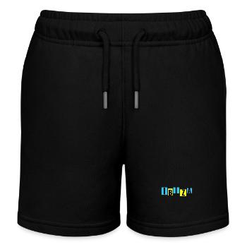 Ibiza, my love, Andenken und Party - Kinder Organic Joggingshorts Mini Bolter von Stanley/Stella - Schwarz - Vorne