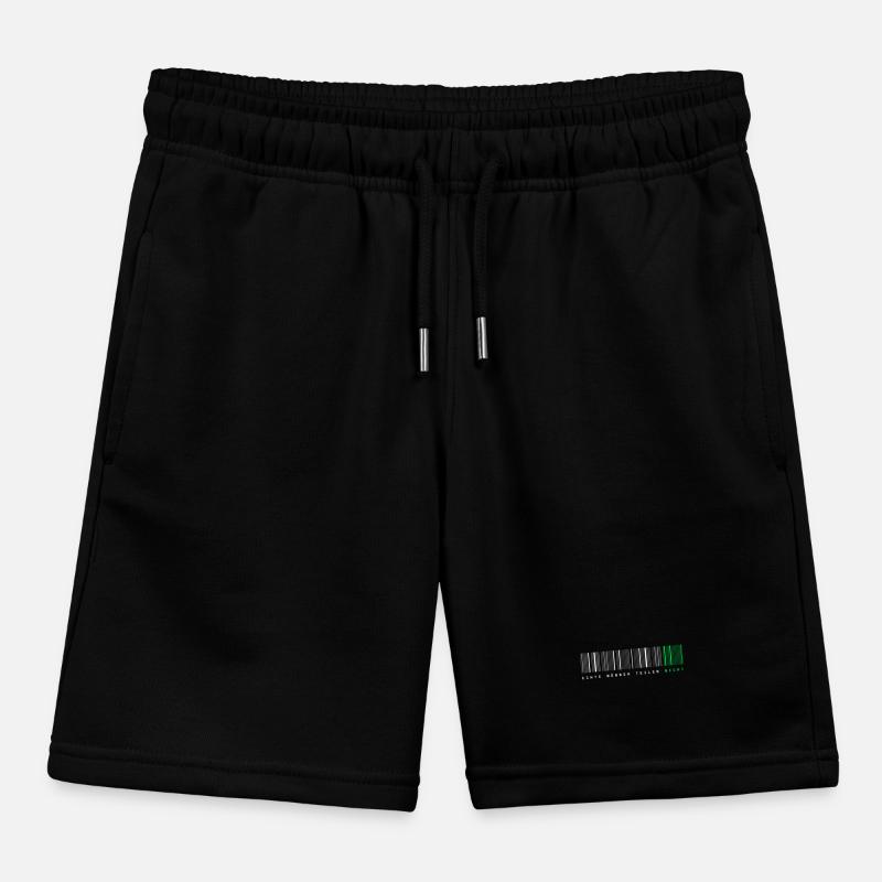 Echte Männer teilen nicht, zweideutiger Spruch Kinder Organic Joggingshorts Mini Bolter von Stanley/Stella