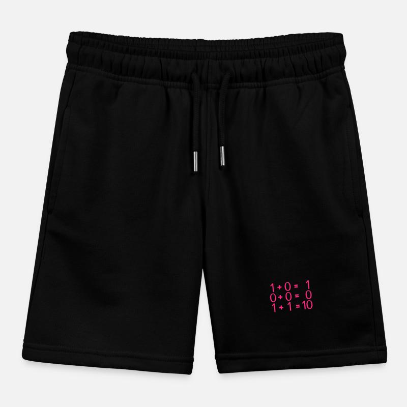Computer science rules programmers Kids Organic Sweat Shorts by Stanley/Stella