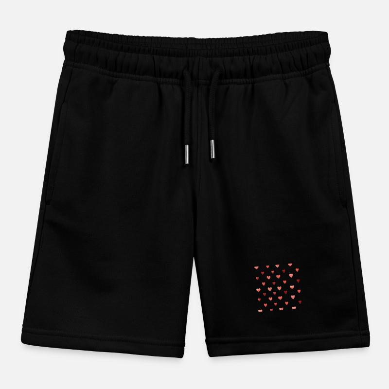 hjerter Stanley/Stella MINI BOLTER økologiske joggingshorts til børn