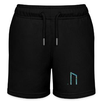 rune uruz e 100 - Short de jogging enfant bio Stanley/Stella - noir - Devant