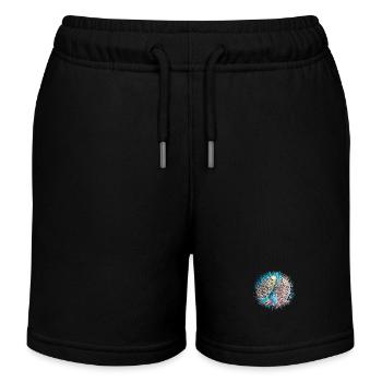 Perruque - Short de jogging enfant bio Stanley/Stella - noir - Devant