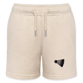 Badminton Ball - Kinder Organic Joggingshorts Mini Bolter von Stanley/Stella - Natur - Vorne