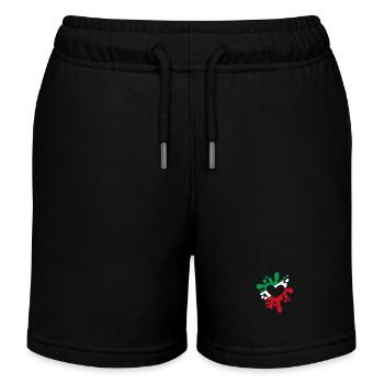 Iran symbole drapeau tache de couleurs cadeau - Short de jogging enfant bio Stanley/Stella - noir - Devant