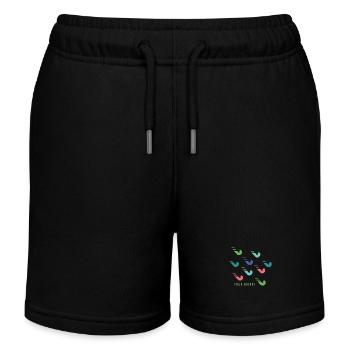 Hockey stick - Kids Organic Sweat Shorts by Stanley/Stella - black - Front
