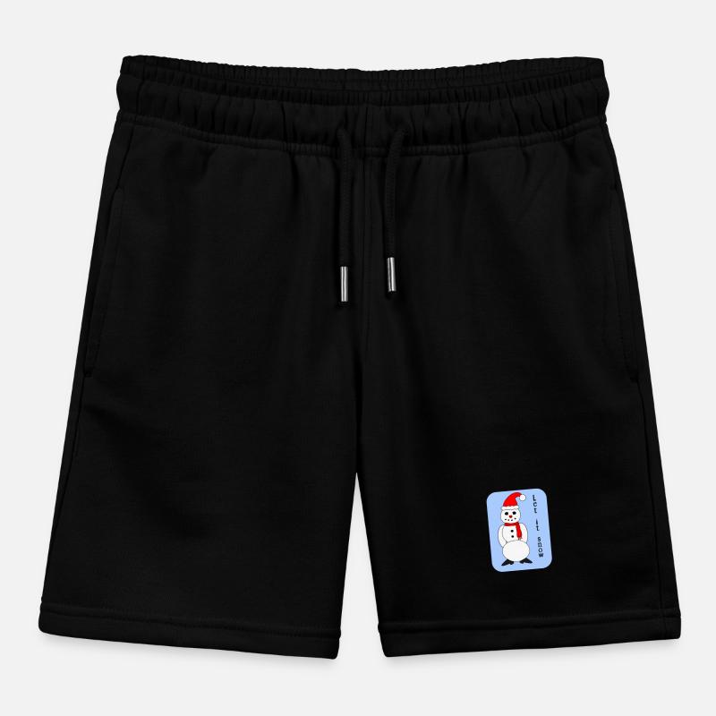 Let it snow Kinder Organic Joggingshorts Mini Bolter von Stanley/Stella