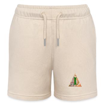 Dreieck E 56 I - Kids Organic Sweat Shorts by Stanley/Stella - soft Ecru - Front