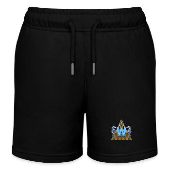 Seahorse E 262 W - Short de jogging enfant bio Stanley/Stella - noir - Devant
