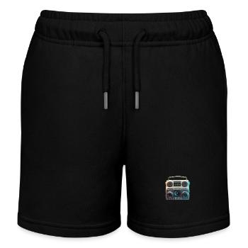 Soundblaster - Short de jogging enfant bio Stanley/Stella - noir - Devant