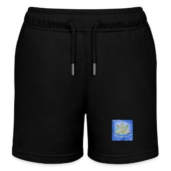 lotus e 243 - Kinder Organic Joggingshorts Mini Bolter von Stanley/Stella - Schwarz - Vorne