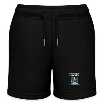 Buchhalter Buchhaltung Buchhaltung Finanzen Lustig - Kinder Organic Joggingshorts Mini Bolter von Stanley/Stella - Schwarz - Vorne