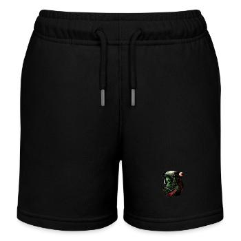 Tod im Weltraum - Kinder Organic Joggingshorts Mini Bolter von Stanley/Stella - Schwarz - Vorne