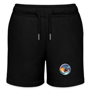 snowboard neige et ski - Short de jogging enfant bio Stanley/Stella - noir - Devant