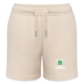 Buchhalter Papa Buchhaltung Finanzen Finanzen Lustig - Kinder Organic Joggingshorts Mini Bolter von Stanley/Stella - Natur - Vorne