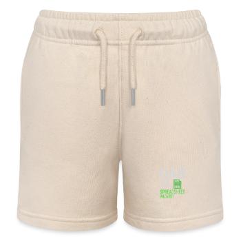 Accountant Dad Accounting Finance Financial Funny - Kids Organic Sweat Shorts by Stanley/Stella - soft Ecru - Front