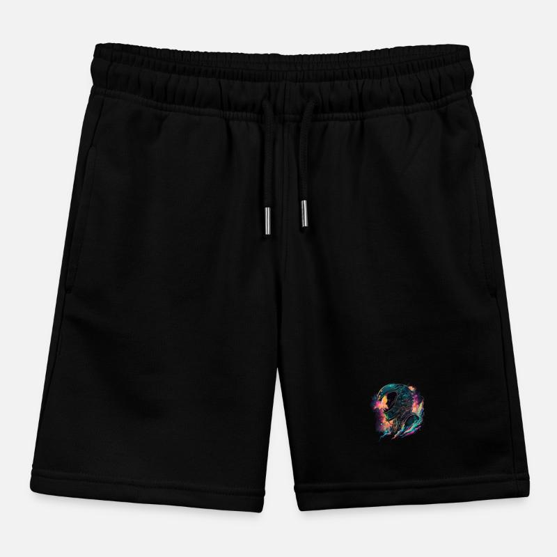 Arc-en-ciel de l’espace Short de jogging enfant bio Stanley/Stella