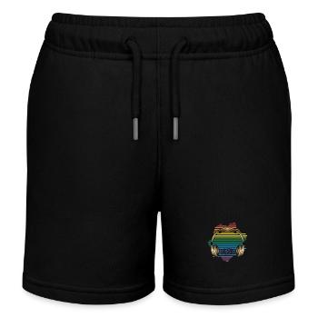 Kopfhörer - Kinder Organic Joggingshorts Mini Bolter von Stanley/Stella - Schwarz - Vorne