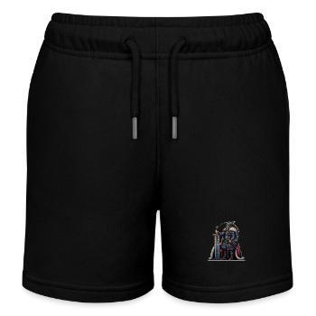 Un Viking fort. - Short de jogging enfant bio Stanley/Stella - noir - Devant
