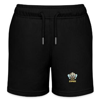 ZomBee - L'Abeille Zombie - Short de jogging enfant bio Stanley/Stella - noir - Devant