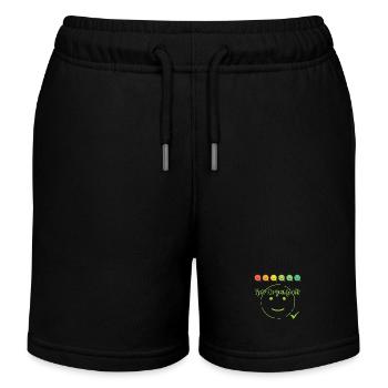 Comment te sens-tu - Short de jogging enfant bio Stanley/Stella - noir - Devant
