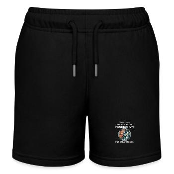 Bricklayer Chronicles: Geschichten aus Ziegeln basteln - Kinder Organic Joggingshorts Mini Bolter von Stanley/Stella - Schwarz - Vorne