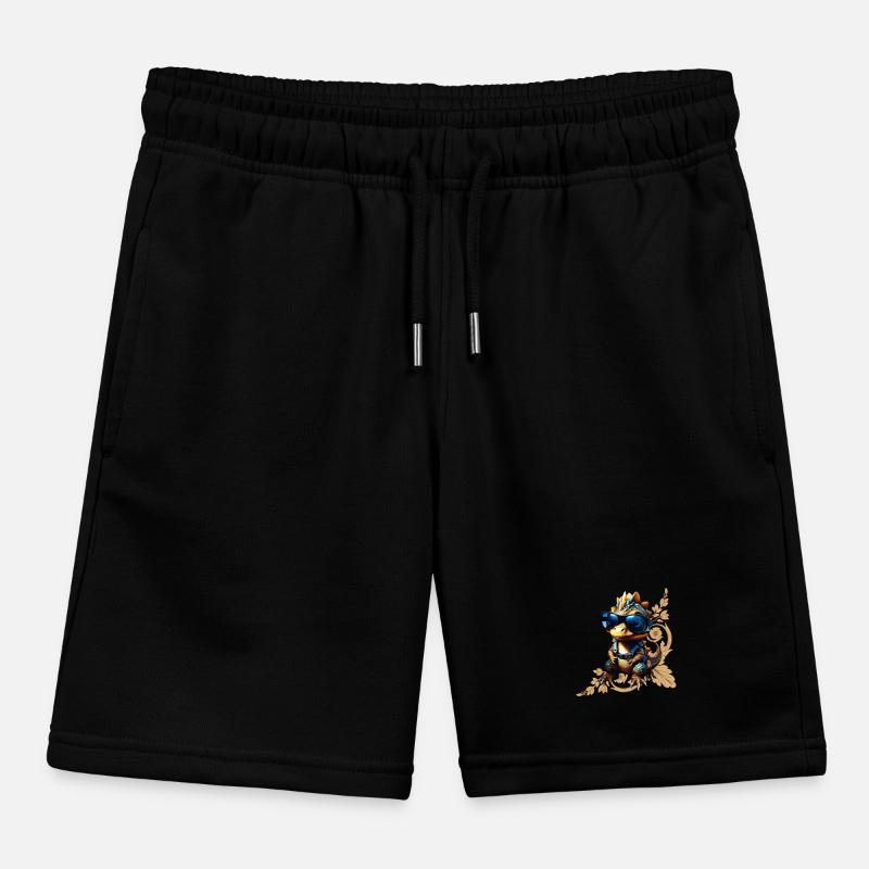 Cooler Dinosaurier, rockig, romantisch Kinder Organic Joggingshorts Mini Bolter von Stanley/Stella