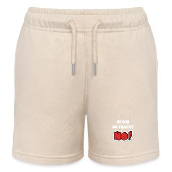 Before you ask: No - Kids Organic Sweat Shorts by Stanley/Stella - soft Ecru - Front
