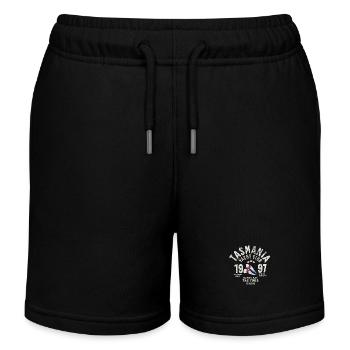 Tasmanien Yacht Sailing Club Vintage Coul - Kinder Organic Joggingshorts Mini Bolter von Stanley/Stella - Schwarz - Vorne