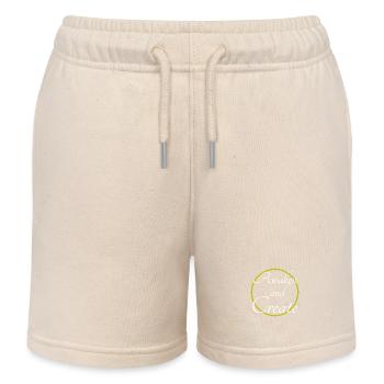 awesome joke birthday present idea - Kinder Organic Joggingshorts Mini Bolter von Stanley/Stella - Natur - Vorne