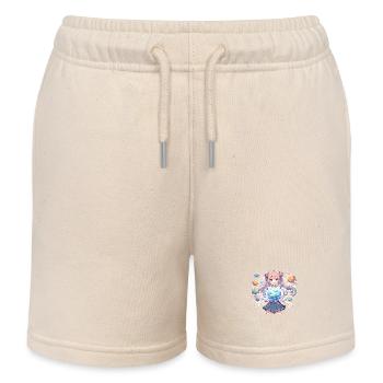 Manga Universe Mädchen - Kinder Organic Joggingshorts Mini Bolter von Stanley/Stella - Natur - Vorne