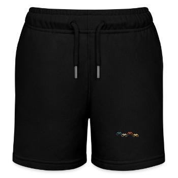 jumelle rétro vintage - Short de jogging enfant bio Stanley/Stella - noir - Devant