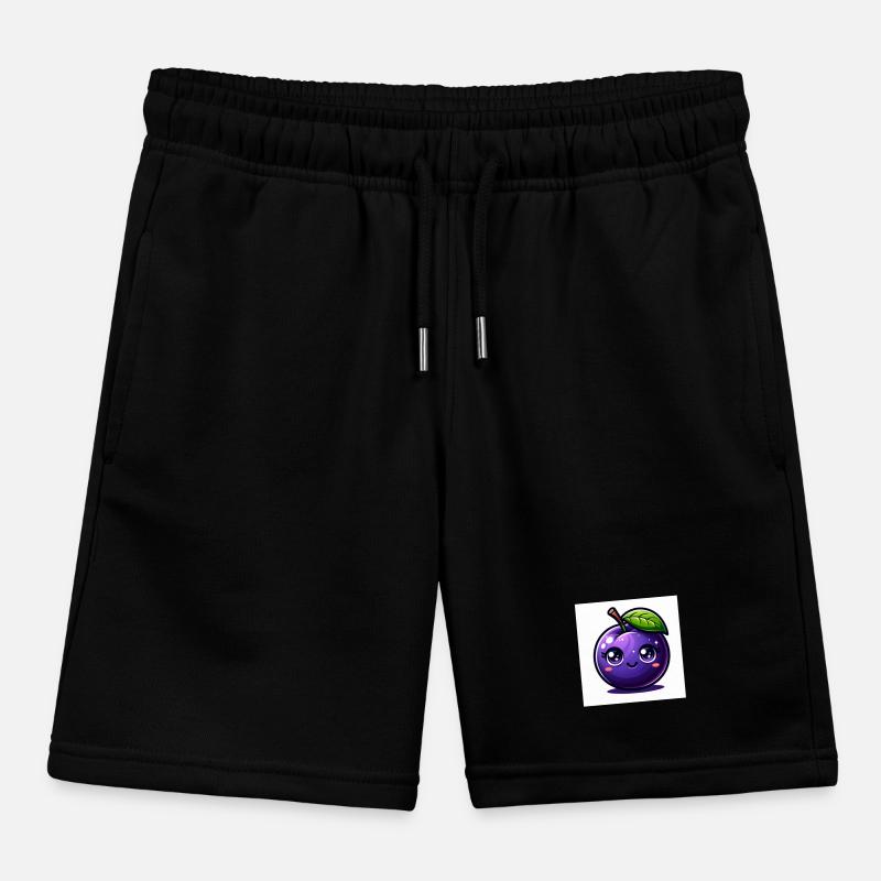 Pflaume lila Kinder Organic Joggingshorts Mini Bolter von Stanley/Stella